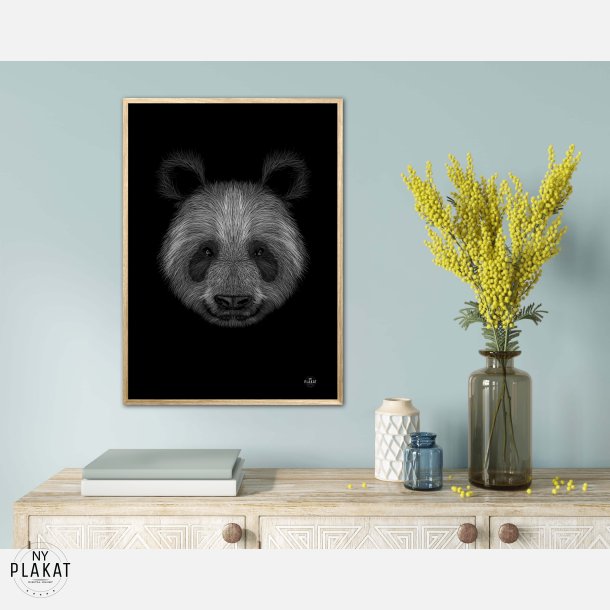 Panda - Scribble plakat