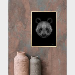 Panda - Scribble plakat