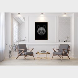 Panda - Scribble plakat