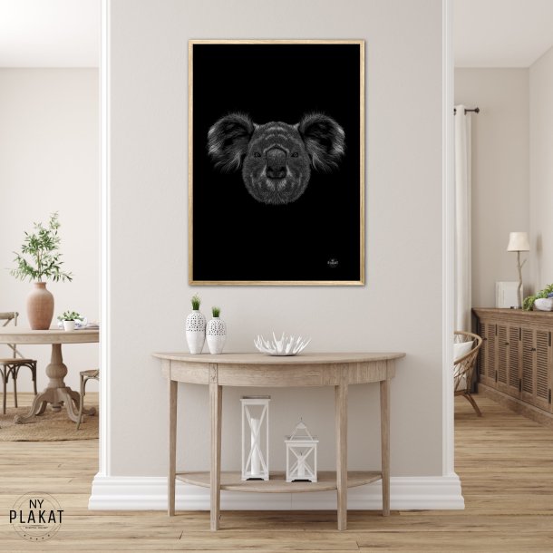 Koala - Scribble plakat