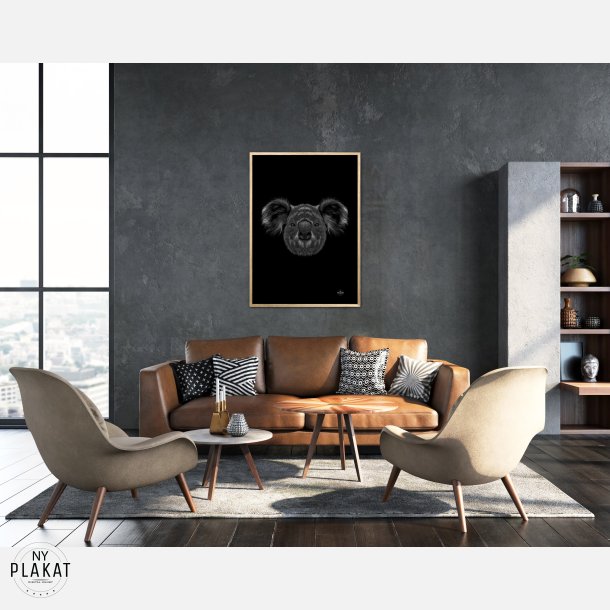 Koala - Scribble plakat