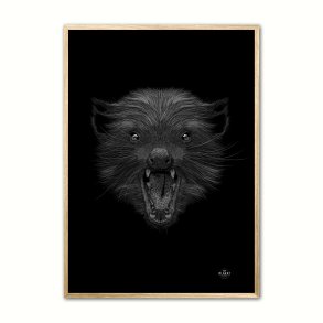 Tasmansk Djvel - Scribble plakat