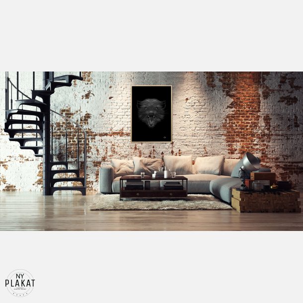 Tasmansk Djvel - Scribble plakat