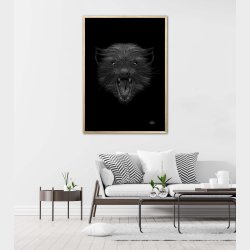 Tasmansk Djvel - Scribble plakat