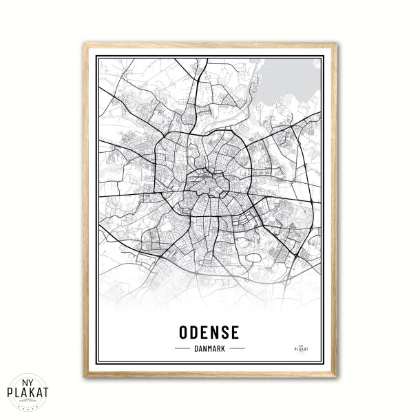 Odense - Plakat 30 x 40 cm