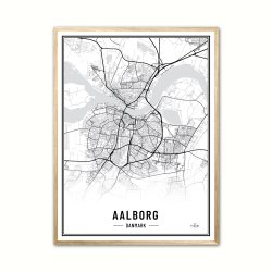 Aalborg - Plakat 21 x 29,7 cm (A4)