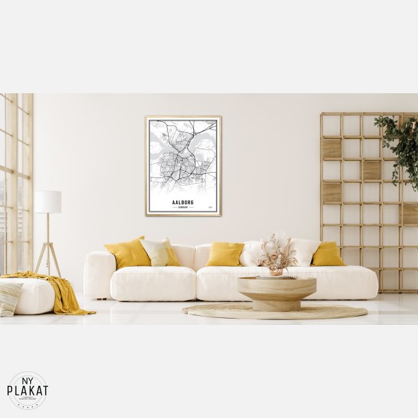 Aalborg - Plakat 21 x 29,7 cm (A4)