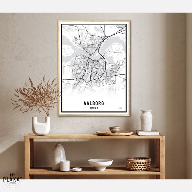 Aalborg - Plakat 21 x 29,7 cm (A4)