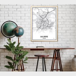 Aalborg - Plakat 21 x 29,7 cm (A4)