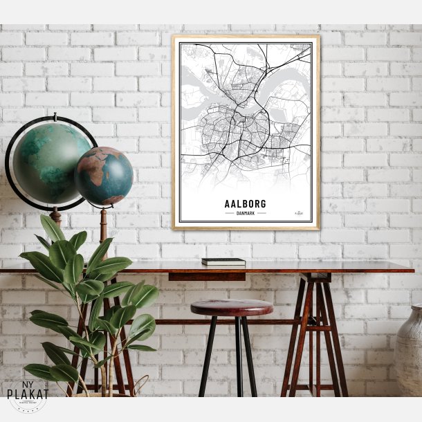 Aalborg - Plakat 21 x 29,7 cm (A4)