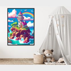 Tiny Rainbow Island No. 2