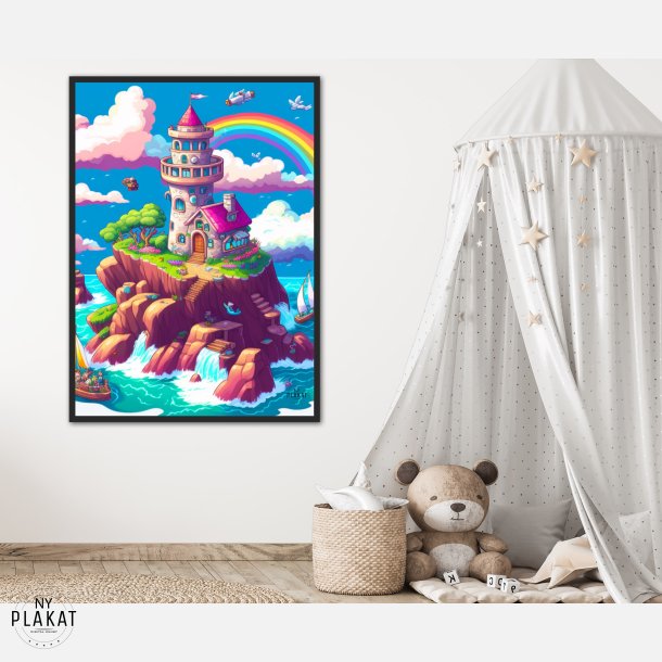 Tiny Rainbow Island No. 2