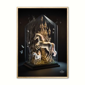 Enhjrning plakat Nr. 4