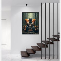 Orange Matrix Retreat - Science Fiction Plakat