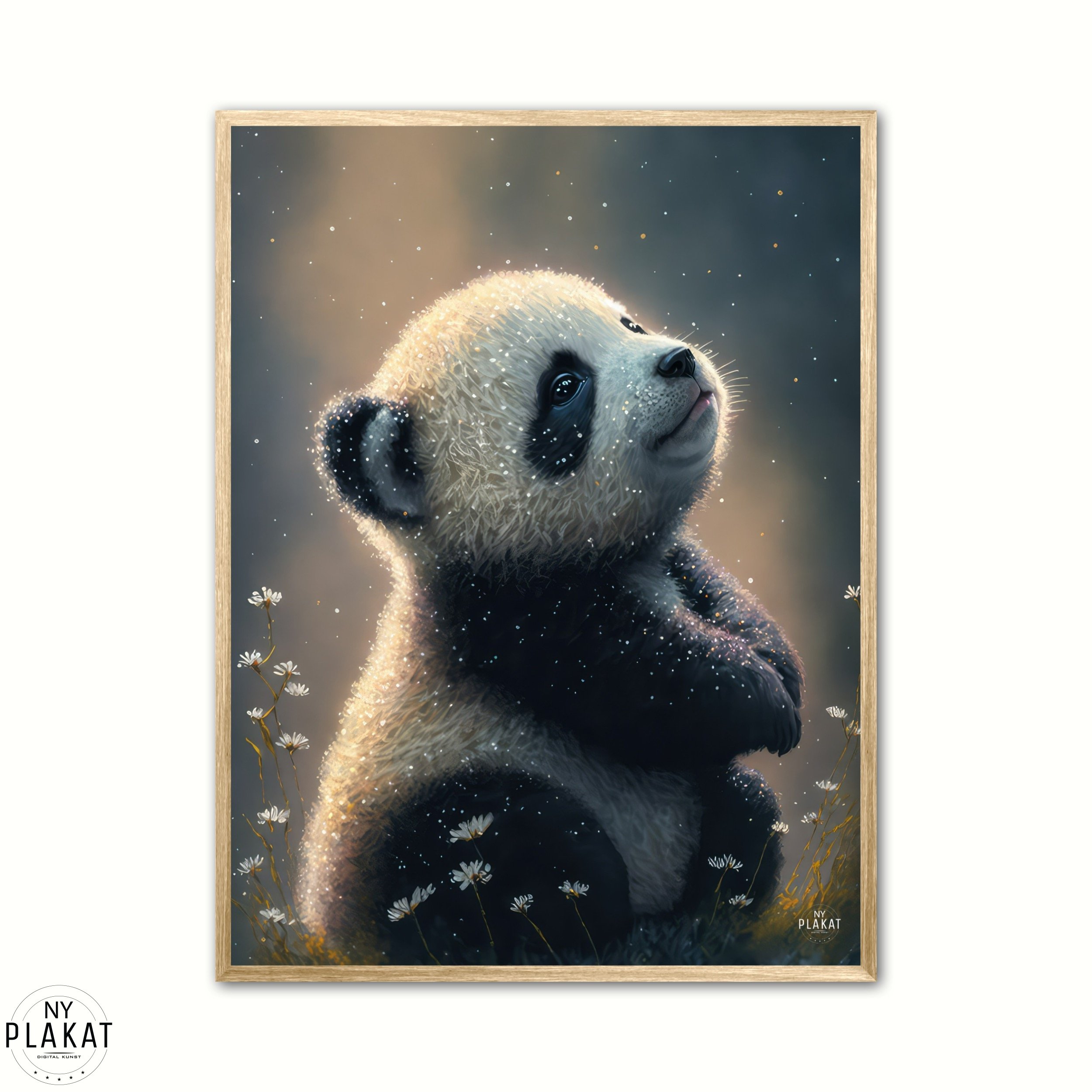 Baby Panda Plakater - Velkommen Ny Plakat