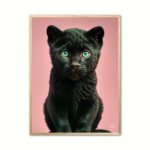 Panter plakat - Pink