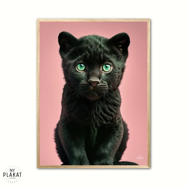 Panter plakat - Pink