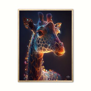 Giraf plakat 1 - Dyr