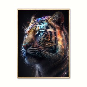 Tiger plakat 1 - Dyr