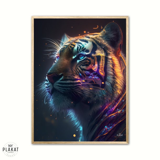 Tiger plakat 2 - Dyr