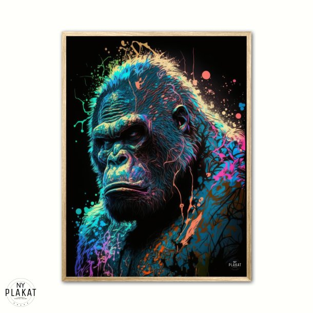 Gorilla plakat 2 - Dyr