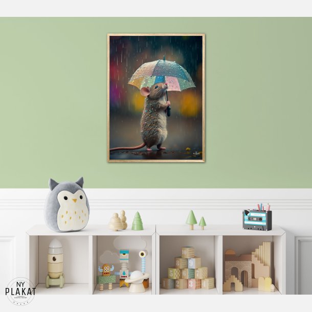 Regnvejrsmusen plakat