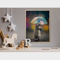 Regnvejrsmusen plakat