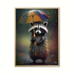 Regnvejrsvaskebjrnen plakat