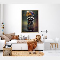 Regnvejrsvaskebjrnen plakat