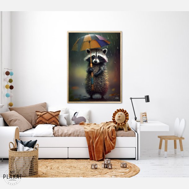 Regnvejrsvaskebjrnen plakat