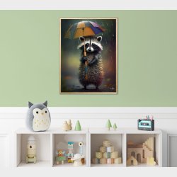 Regnvejrsvaskebjrnen plakat