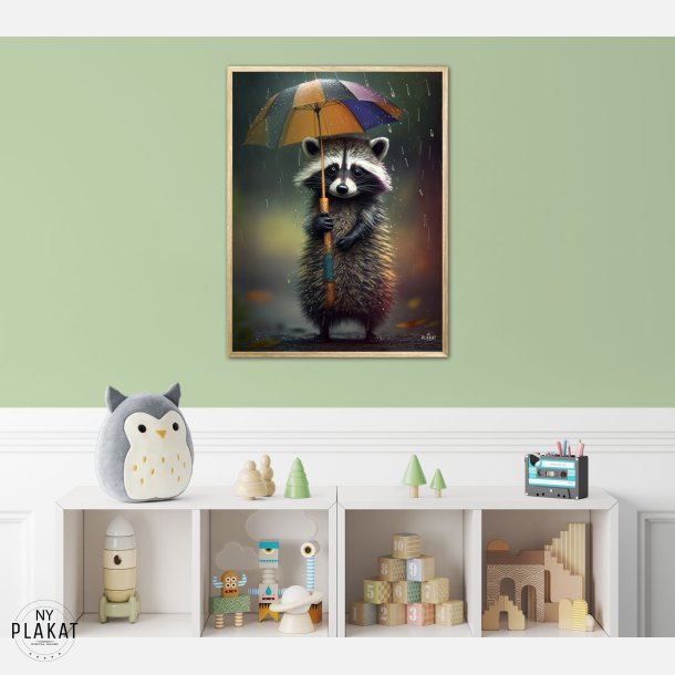 Regnvejrsvaskebjrnen plakat