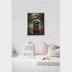 Regnvejrsvaskebjrnen plakat