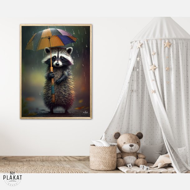 Regnvejrsvaskebjrnen plakat