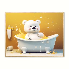 Bjrn i badekar - Fantasi