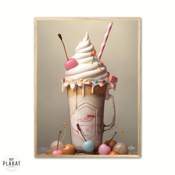 Milkshake No. 4 - Plakat