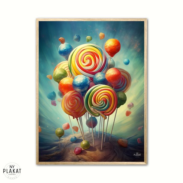 Lollipops No. 2 - Plakat