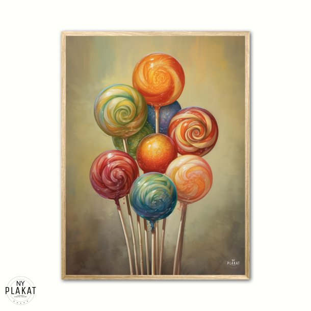 Lollipops No. 1 - Plakat