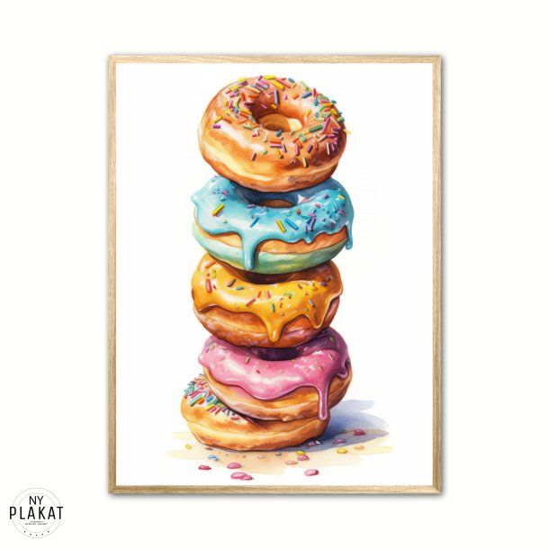 Donuts Trnet - Plakat