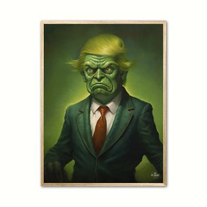 Trump Troll - Fantasi plakat