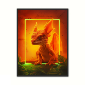 Orange Baby Drage Plakat 1