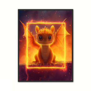 Orange Baby Drage Plakat 6