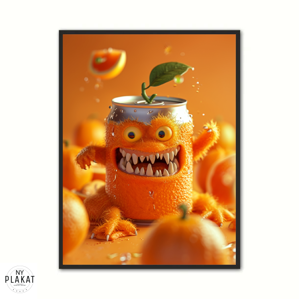 Orange Monster P Dse 2 - Gamer Plakat