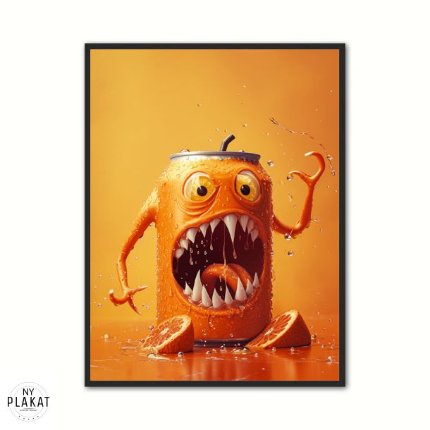 Orange Monster P Dse 5 - Gamer Plakat