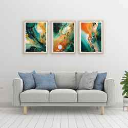 Marmoreret Elegance - Plakats�t