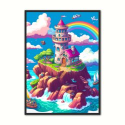 Tiny Rainbow Island No. 2