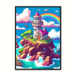 Tiny Rainbow Island No. 2