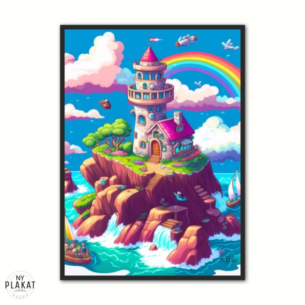 Tiny Rainbow Island No. 2