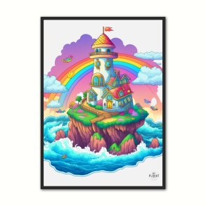 Tiny Rainbow Island No. 3