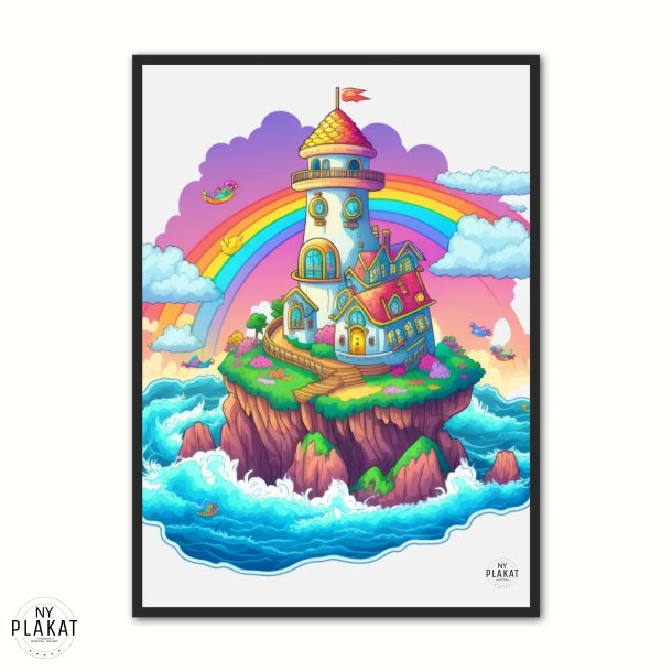 Tiny Rainbow Island No. 3